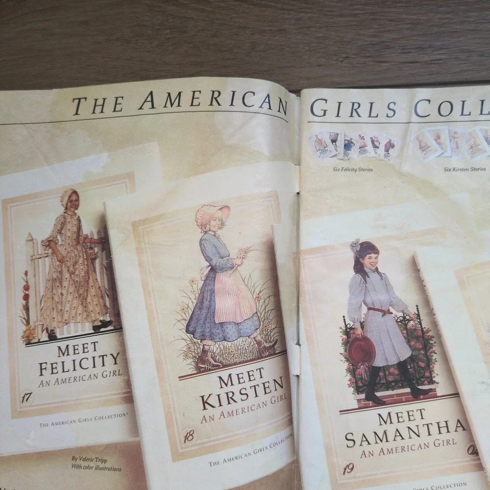 1992 Pleasant Company American Girl Collection Holiday Doll Catalog‎ Samantha